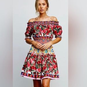 Dolce & Gabbana look alike floral dress
